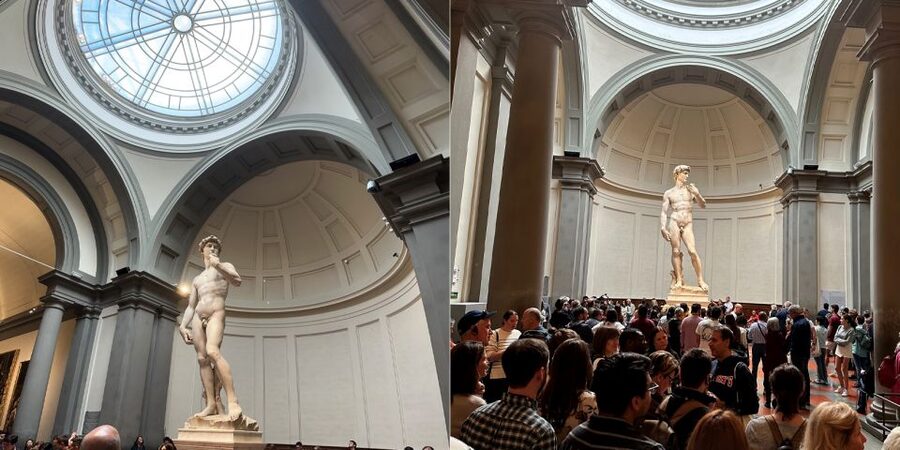 Florence: Accademia Gallery Guided Tour - Skip-the-line entry at the Accademia, and what the headsets change