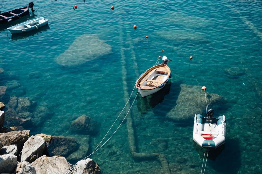 Florence: Cinque Terre Day Trip with Optional Street Food - Riomaggiore and the boat cruise: seeing the coast from water