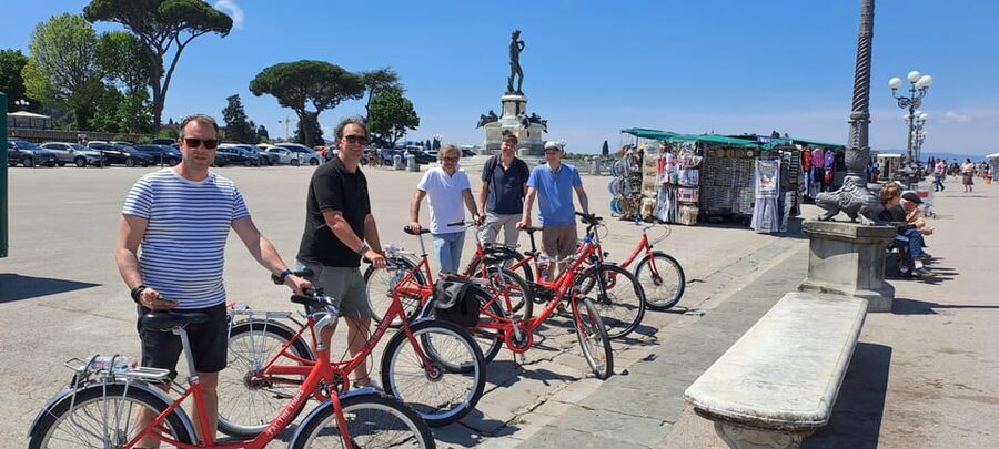 Florence: City Highlights Bike Tour - San Niccolò and Ponte alle Grazie: Views That Feel Like a Reward