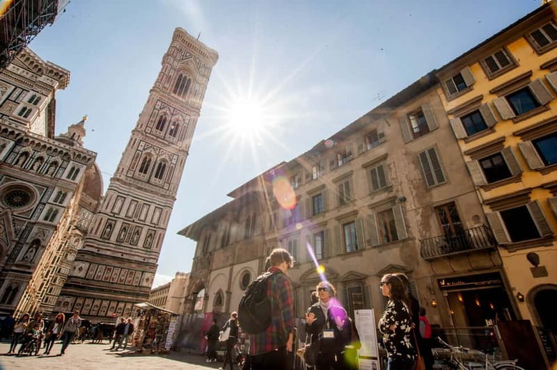 Florence: City Highlights Walking Tour + Wine Windows Option - Wine Windows option: one buchetta glass plus surprise tasting