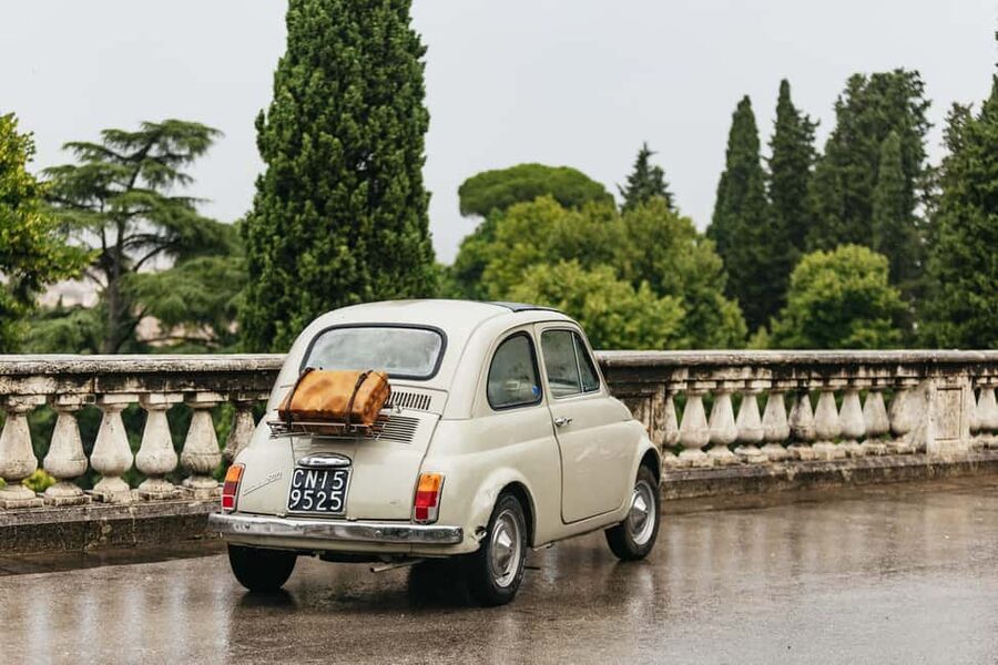 Florence: Countryside Vintage Fiat 500 Driving Tour - Leaving Florence: cypress-lined avenues, an old church stop, and real Tuscan road rhythm