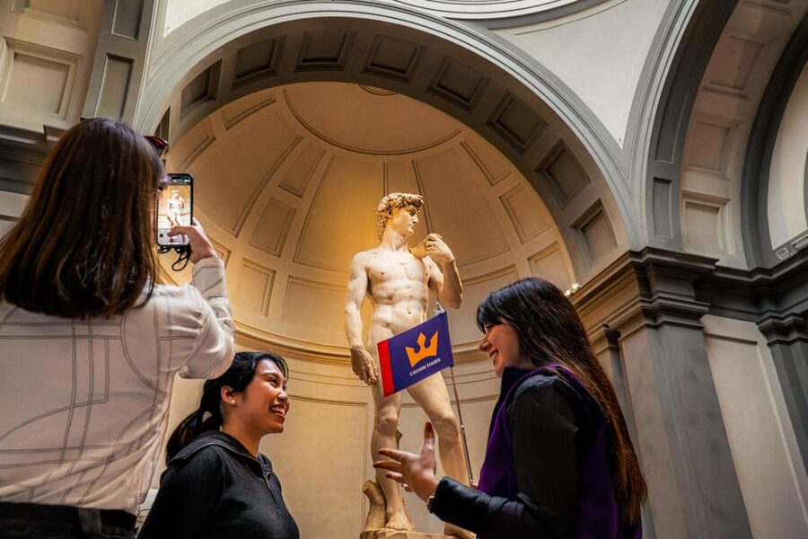 Florence: David & Accademia Guided Tour with Entry Tickets - Via Ricasoli Meeting Point, Crown Tours Style, No Guesswork