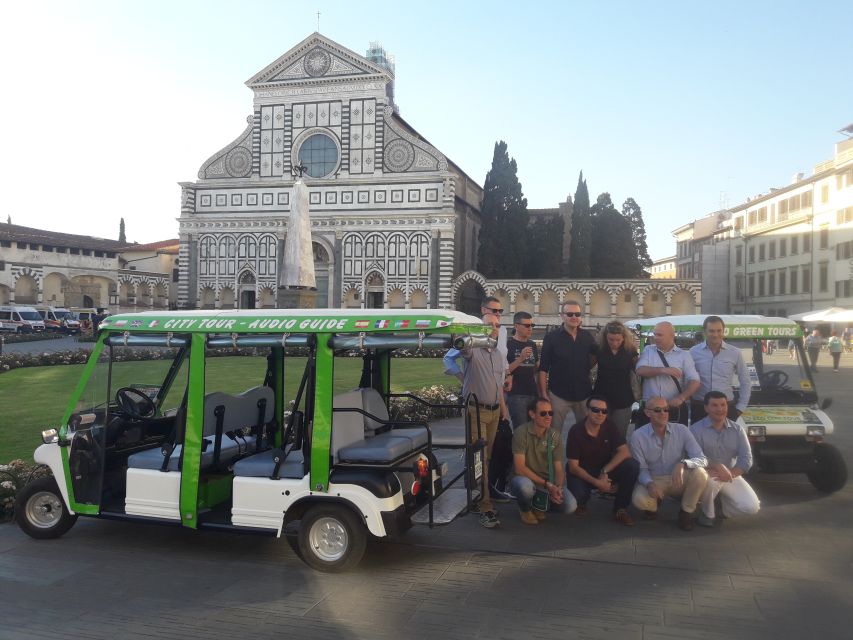Florence: Eco-Friendly Golf Cart City Tour with Audio Guide - A smart way to see Florence’s top sights in 90 minutes
