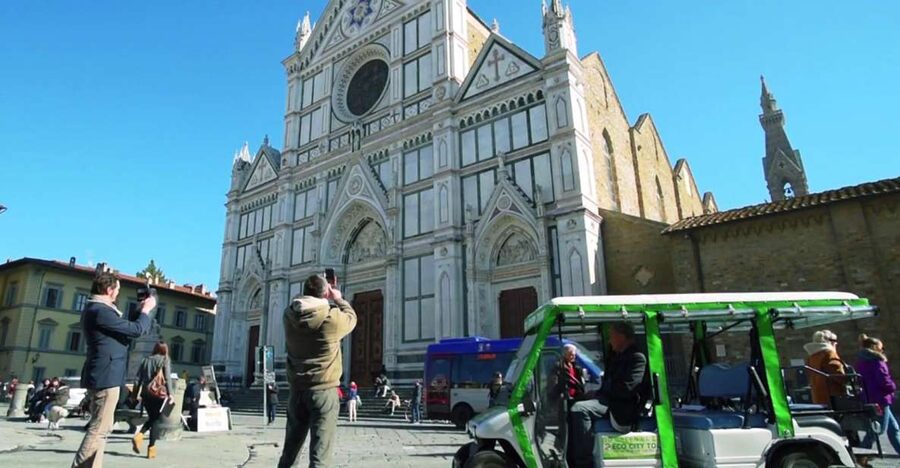 Florence: Eco-Friendly Golf Cart City Tour with Audio Guide - Vasari Corridor, Santa Croce style, and Brunelleschi’s Dome from the outside