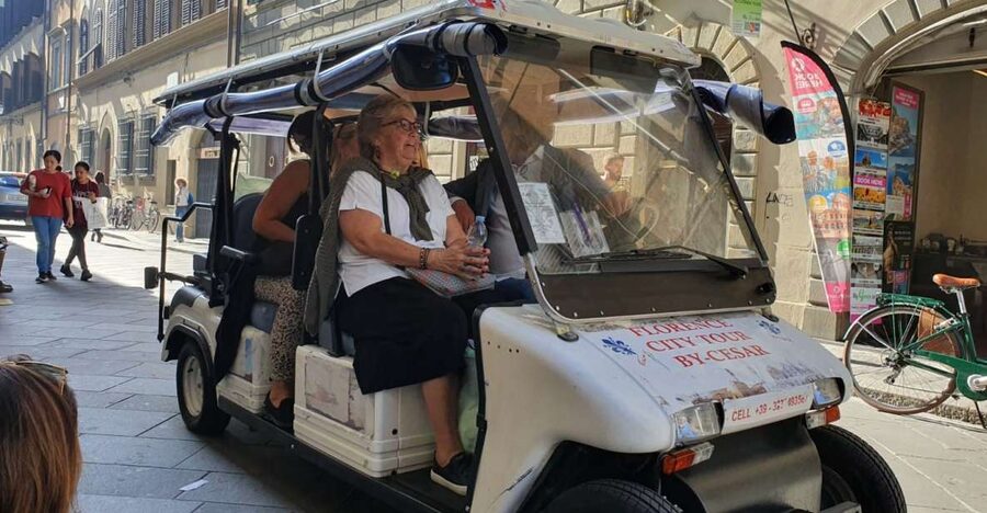 Florence: Eco-Friendly Panoramic Tour in Electric Golf Cart - Key things to know before you ride