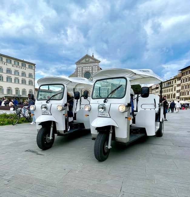 Florence: Electric Tuk-Tuk or Golf Cart City Tour - Key things I’d plan around