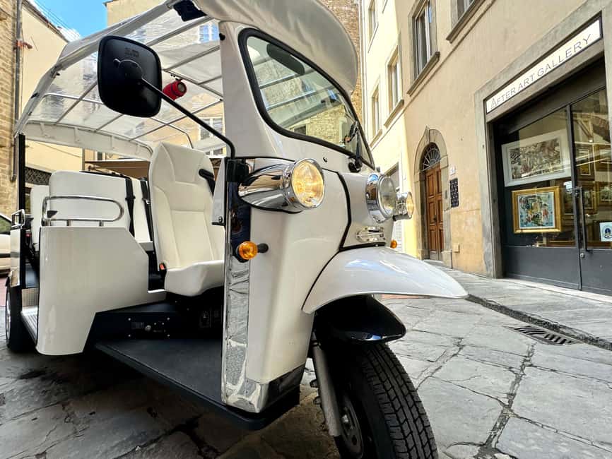 Florence: Electric Tuk-Tuk or Golf Cart City Tour - Florence by Electric Tuk-Tuk: Fast Orientation With Real Sights