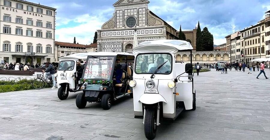 Florence: Electric Tuk-Tuk or Golf Cart City Tour - Uffizi Views to Ponte Vecchio: Where Your Photos Actually Happen