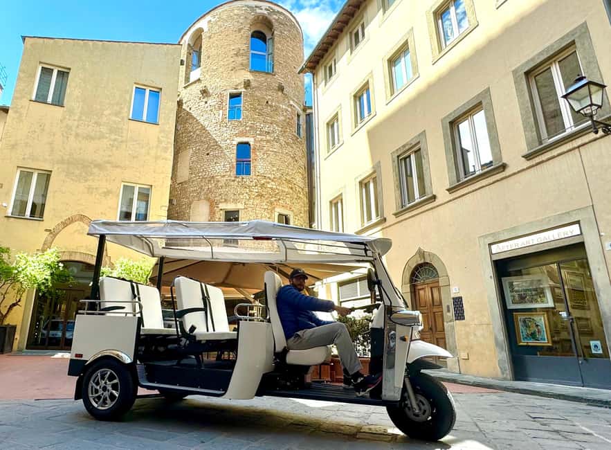 Florence: Electric Tuk-Tuk or Golf Cart City Tour - The 90-Minute Route: Duomo, Palazzo Vecchio, and Renaissance Florence