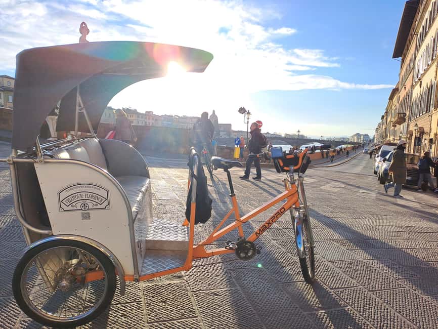 Florence: Guided City Tour by Rickshaw - San Firenze to Santa Croce: A South Side Look at Florence