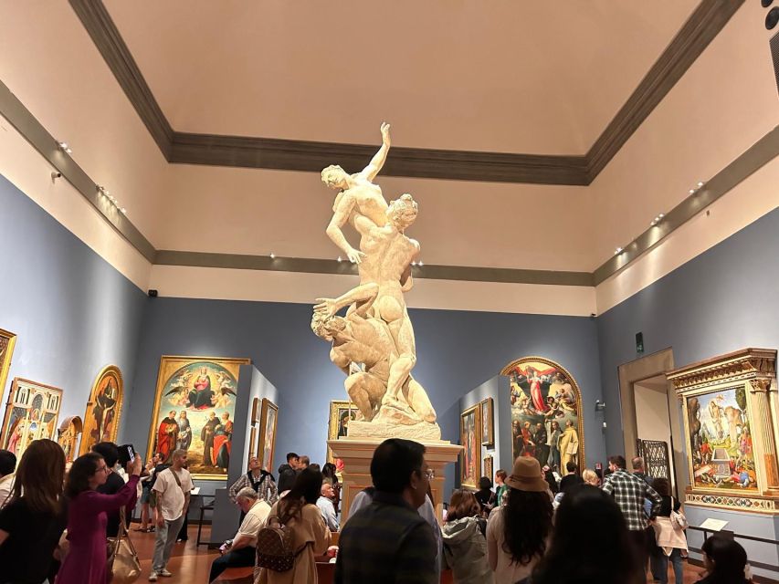 Florence: Michelangelo's David Entrance Ticket and Audio App - Main hall: Michelangelo’s David plus the unfinished works that show the process