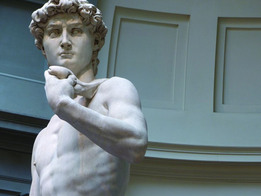 Florence: Michelangelo's David Priority Ticket & Audio App - Bonus Tuscan Tastings: Small Food, Real Reset