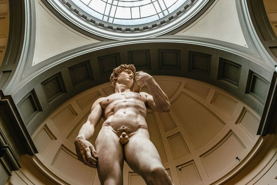 Florence: Michelangelo's David Skip-the-Line Entry Ticket - The museum’s musical instrument room: piano and Stradivari viola