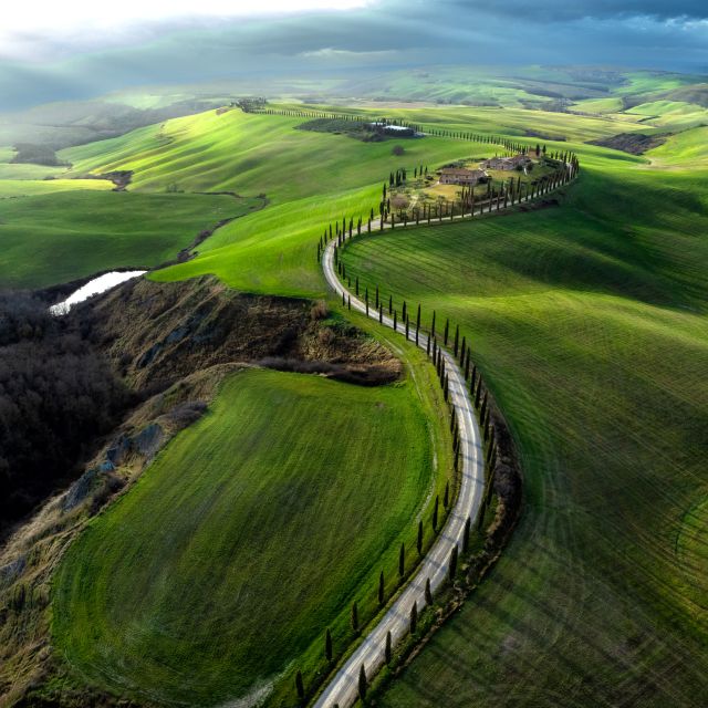 Florence: Monteriggioni & Val d'Orcia Optional Wine Tasting - Key things I’d circle on your map