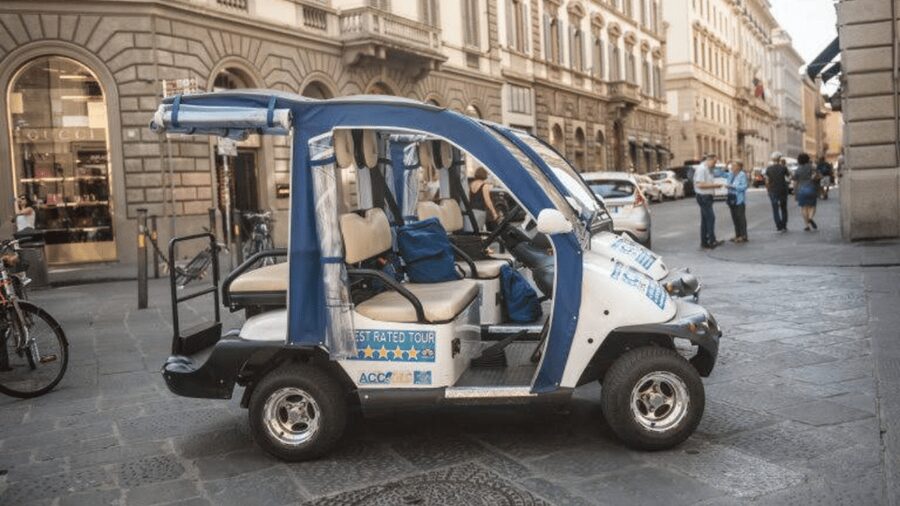 Florence: Old Town Golf Cart Excursion - What the MP3 audio does for your understanding