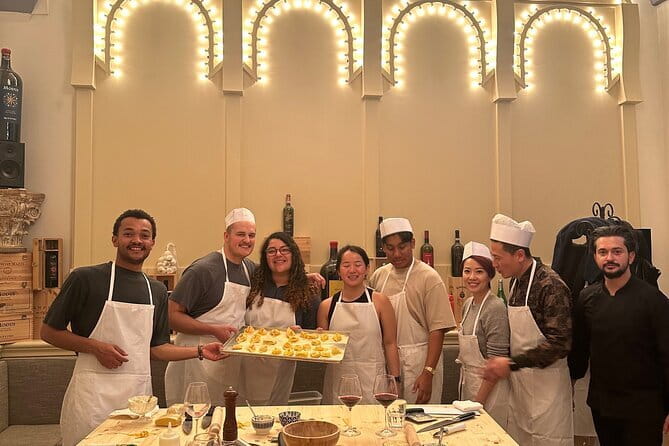 Florence: Pasta Cooking Class with Unlimited Wine - Inside Florence’s Medieval Tower Cooking School