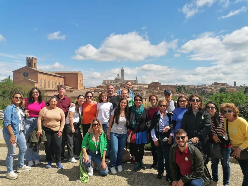 Florence: Pisa, Siena and San Gimignano Day Trip with Lunch - Chianti winery lunch and wine tasting at Poggio ai Laghi