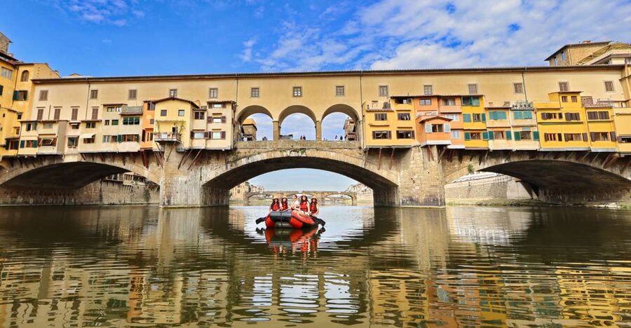 Florence: Pontevecchio Bridge and City Sights Rafting Cruise - Getting started near San Niccolò, and why the prep matters