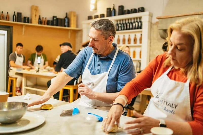 Florence: Premium Cooking Class for Pasta and Gelato - Tiramisu hands-on, then a sit-down meal with unlimited wine