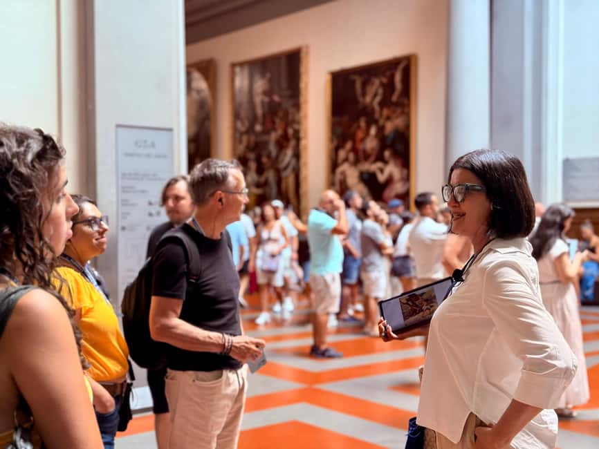 Florence: Uffizi & Accademia Small Group Walking Tour - Inside the Uffizi: Botticelli, Leonardo, and Michelangelo in One Flow
