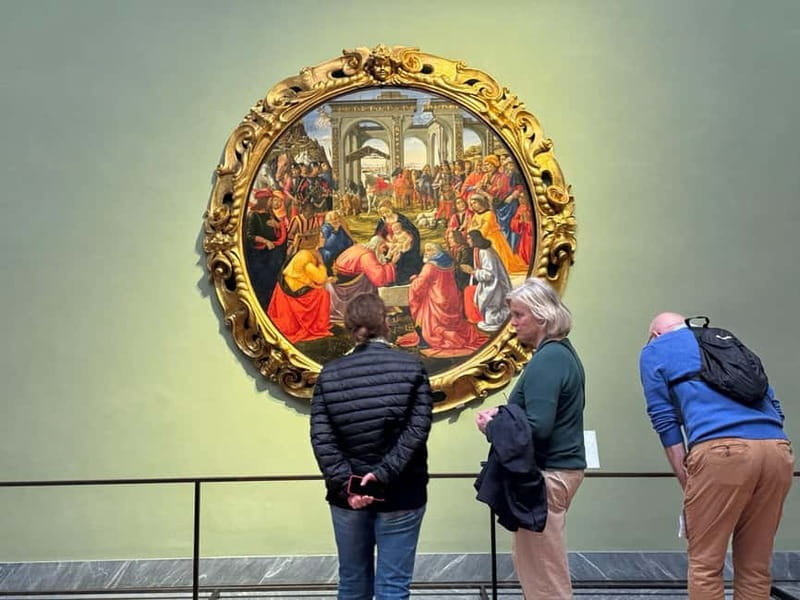 Florence: Uffizi Skip-the-Line Ticket & Digital Audio Guide - Big Stops You Can Structure Around: Botticelli to Rembrandt