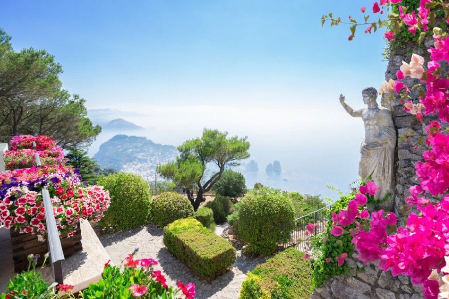 From Amalfi Coast: Capri and Anacapri Full-Day Guided Trip - The Included Boat Loop Around Capri: Faraglioni, Villa Malaparte, and the Green Grotto