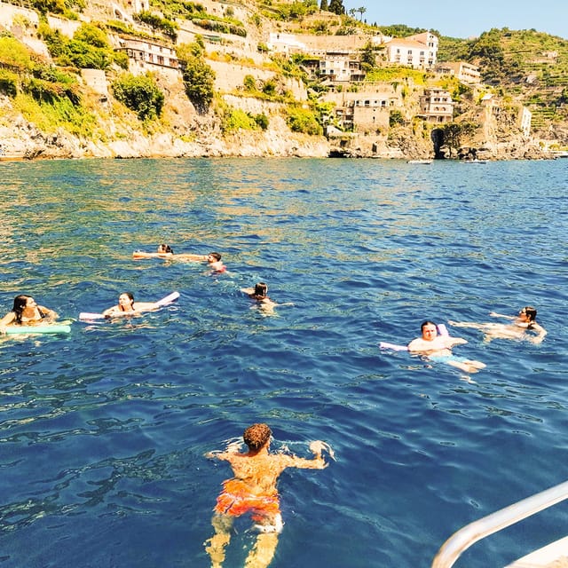 From Amalfi: Coast & Furore Fjord Boat Tour with Swim Break - Two hours of Amalfi Coast, and what you really get