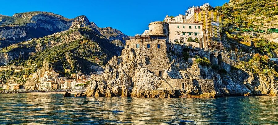 From Amalfi: Coast & Furore Fjord Boat Tour with Swim Break - Crew, music, and photo help: the human part of the experience