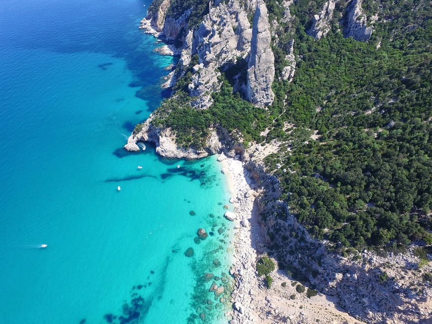 From Arbatax: Full-Day Guided Boat Tour of the Baunei Coast - The boat day vibe on the FALCO DELLA REGINA