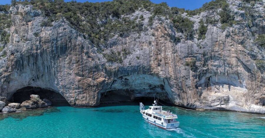 From Cala Gonone: Orosei Gulf Cruise with Stops - Cala Luna: the first big beach moment