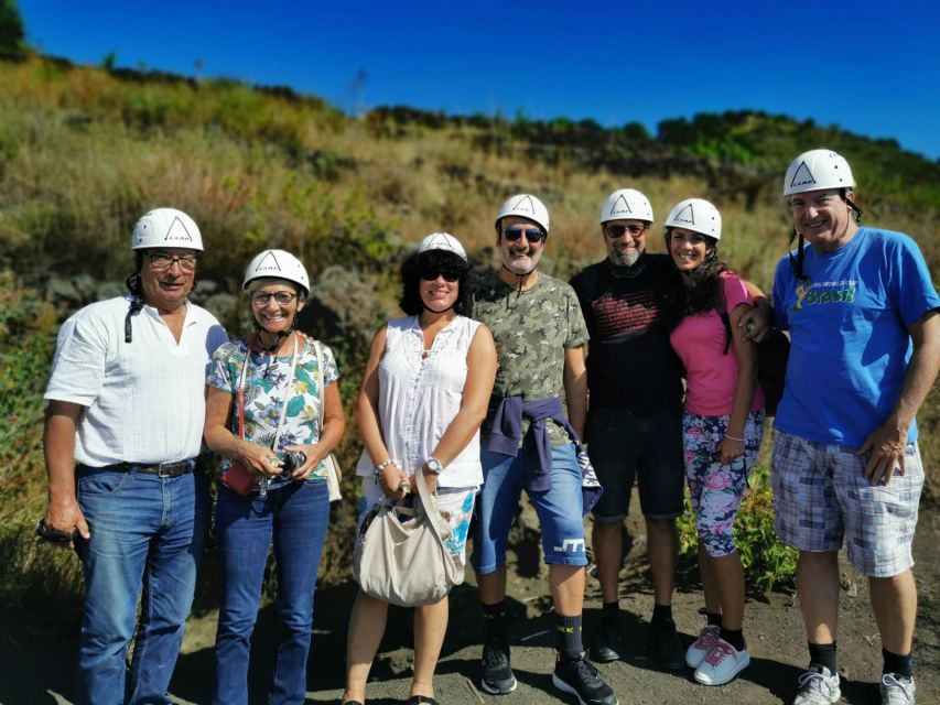 From Catania: Full-Day Mount Etna and Taormina Tour - Rifugio Sapienza and the guided volcano walk you can actually manage
