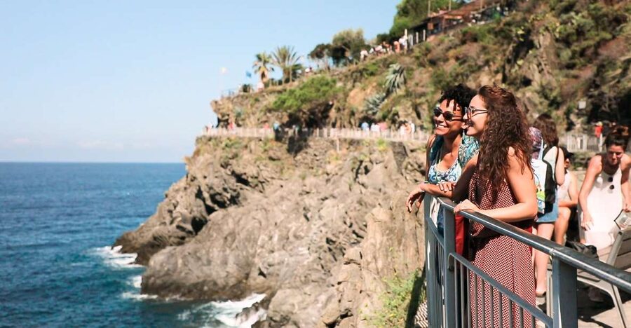 From Florence: Cinque Terre Day Trip with Optional Lunch - The ride plan: bus to the coast, train between villages, boat from the harbor