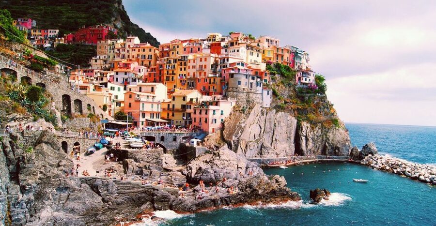 From Florence: Full-Day Private Cinque Terre Tour with Pisa - Manarola: viewpoints, pastel alleys, and time to wander