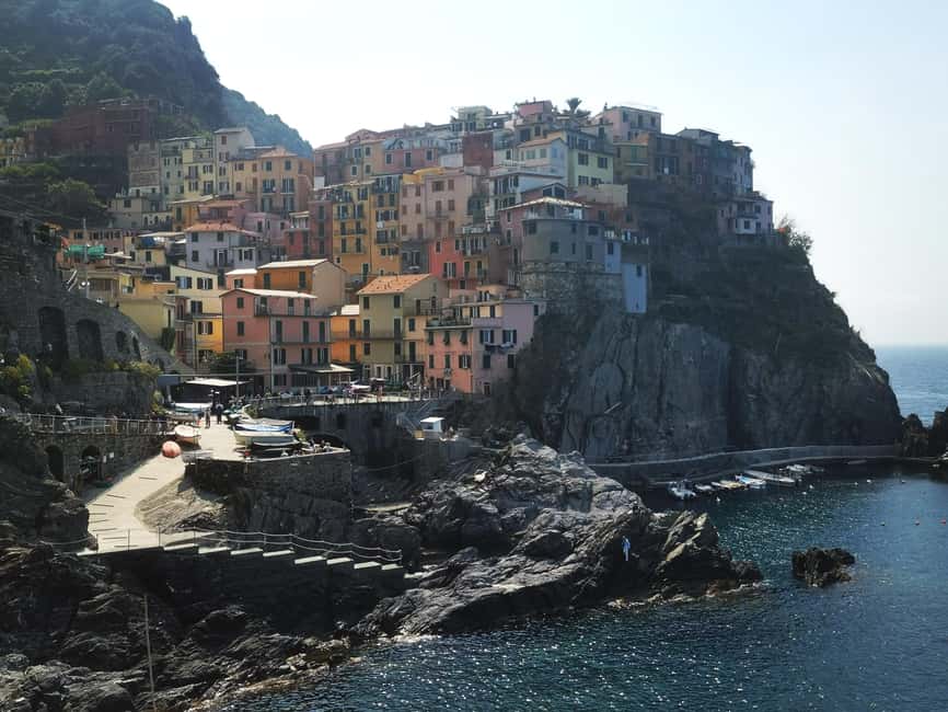 From Florence: Small-group to Cinque Terre and Pisa Day Tour - Ferry to Riomaggiore, plus narrow alleys and a tiny seaside feel