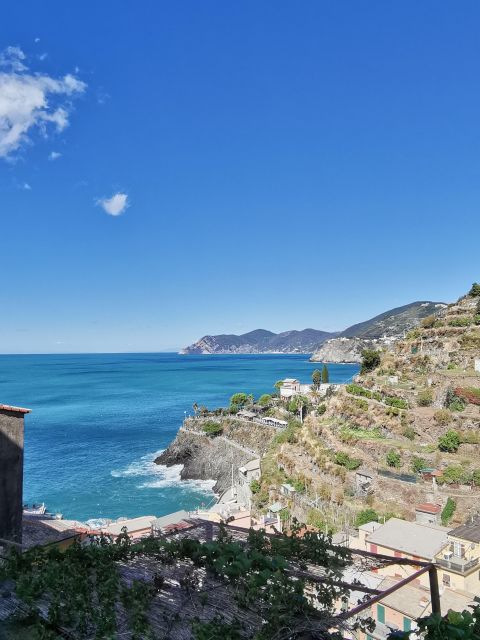 From Florence: Small-group to Cinque Terre and Pisa Day Tour - Vernazza for lunch choices, Castle views, and a small sandy moment