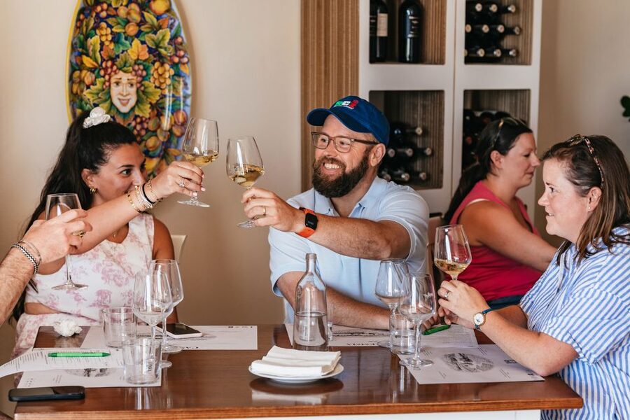 From Florence: Small Group Wine Tasting Tour to Tuscany - Winery Stop 1: olive oil plus a guided cellar walkthrough