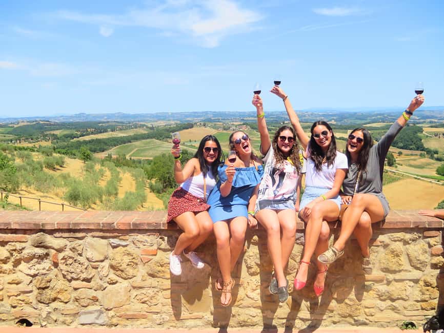 From Florence: Tuscany & San Gimignano Tour with 2 Tastings - Two wineries, up to 7 wines, plus San Gimignano in one smooth day