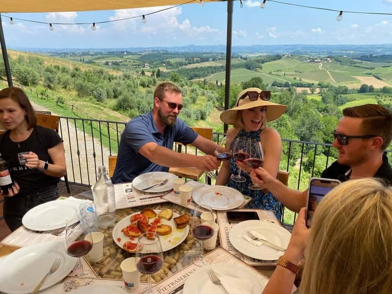 From Florence: Tuscany & San Gimignano Tour with 2 Tastings - How the day flows from Porta Romana to San Gimignano, then back