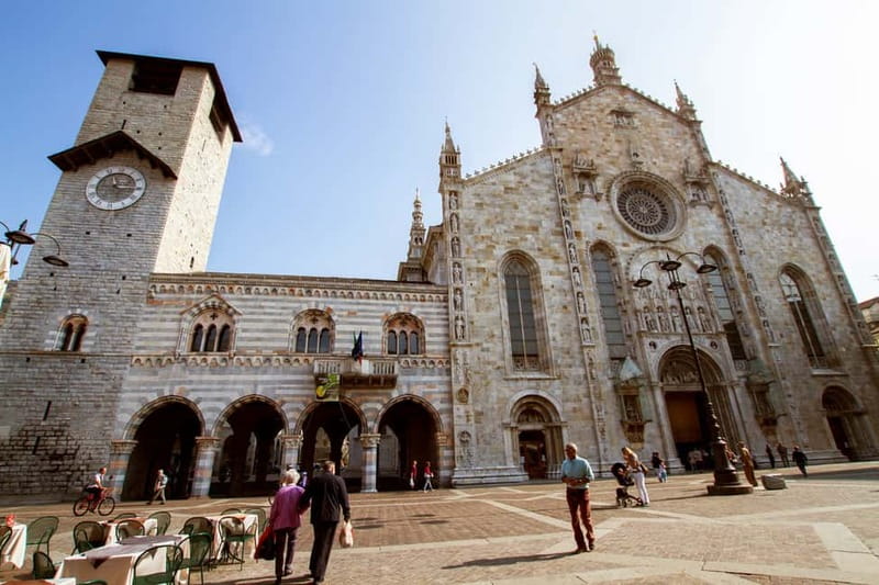 From Milan: Lake Como, Bellagio & Varenna with Private Boat - Como city stop: easy orientation plus a sunset-friendly window