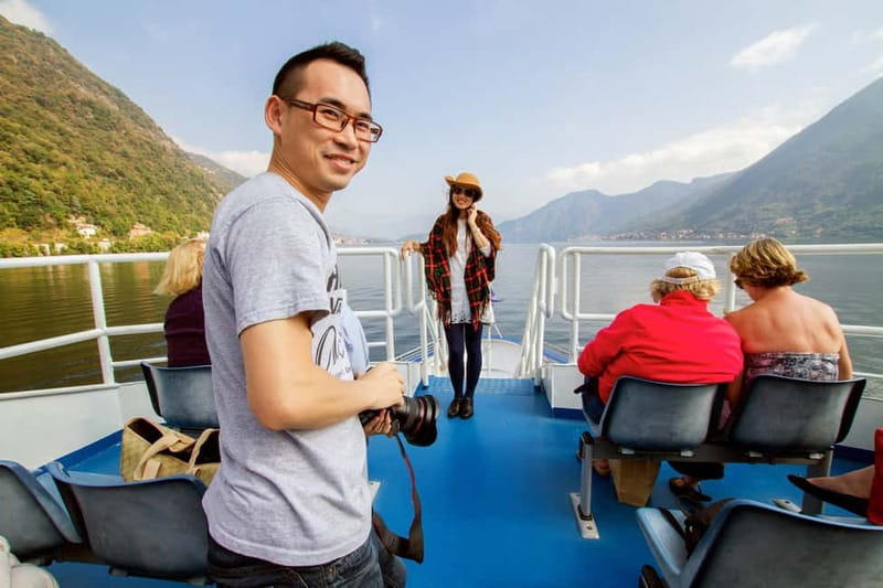 From Milan: Lake Como, Bellagio & Varenna with Private Boat - Milan to Como by air-conditioned coach: the sanity saver