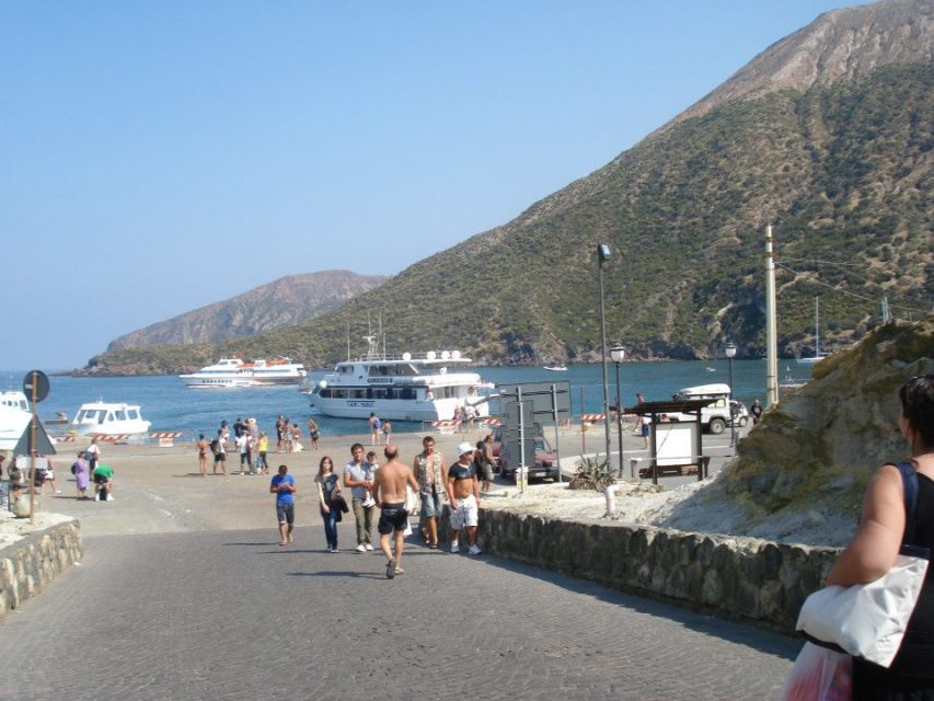 From Milazzo: Lipari and Vulcano Day Trip - Milazzo to Lipari by boat: the Capo Milazzo viewpoint route