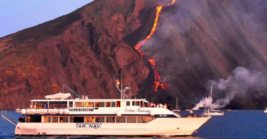 From Milazzo: Panarea and Stromboli Boat Trip by Night - Panarea for 2 hours: beaches, prehistory, and a quick reality check