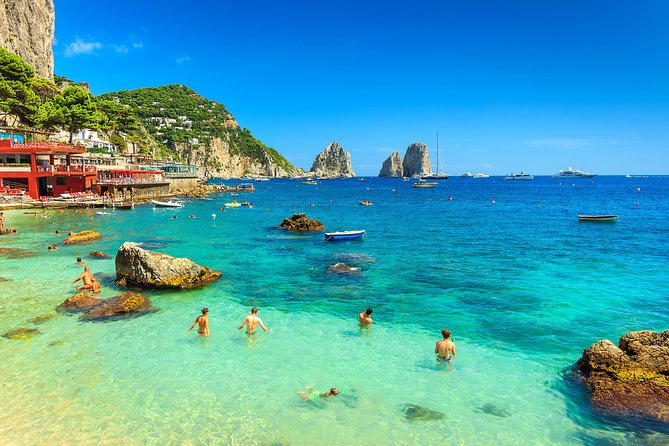 From Naples: Capri and Anacapri Small Group Tour + Ferry - Faraglioni viewpoints: Capri’s signature rocks from the shore