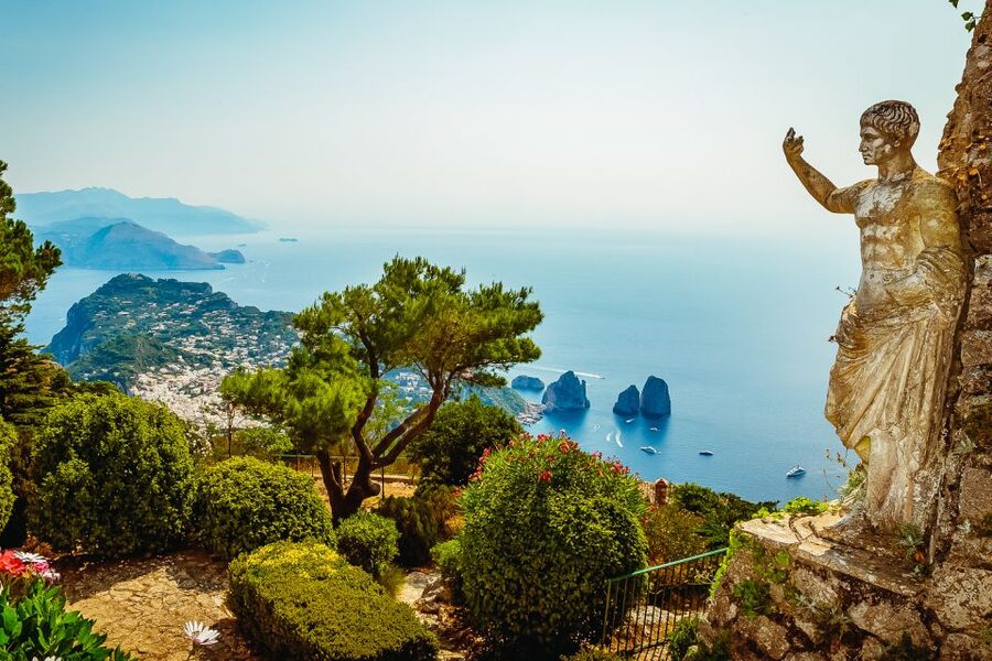 From Naples: Capri and Blue Grotto Day Tour - Anacapri: lanes, local energy, and a viewpoint payoff
