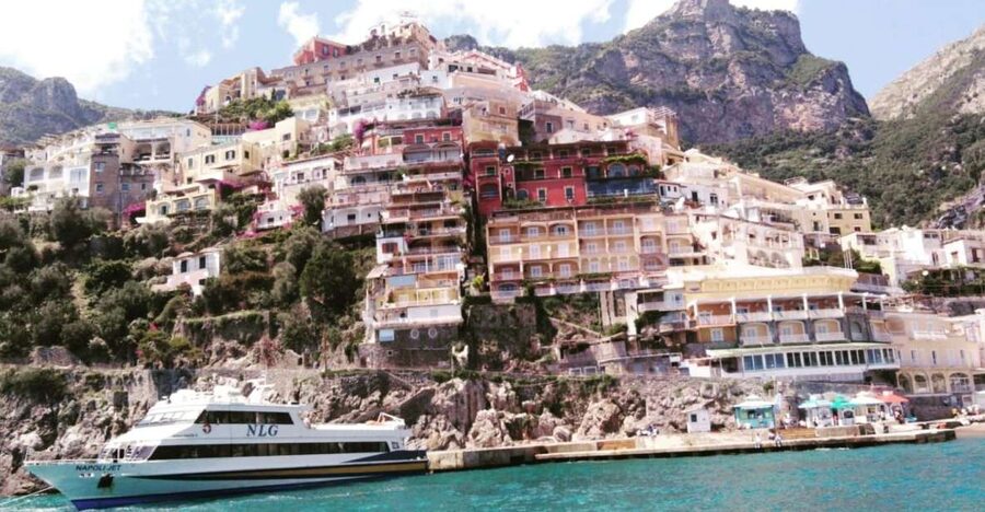 From Naples: Ferry to Amalfi and Positano - The hydrofoil ride: using the sea time well