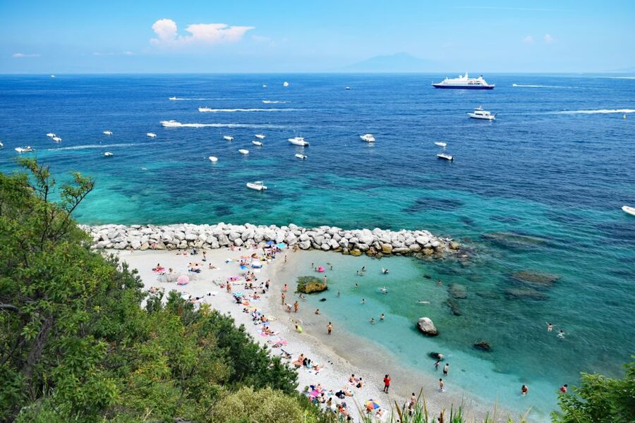 From Naples: Full-Day Capri Island and Blue Grotto Tour - When tides and weather change the plan: how the backup works