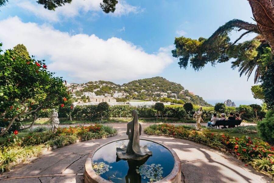From Naples: Gulf of Naples & Capri Sightseeing Boat Tour - Caves and Landmarks: White Grotto, Green Grotto, and Punta Carena