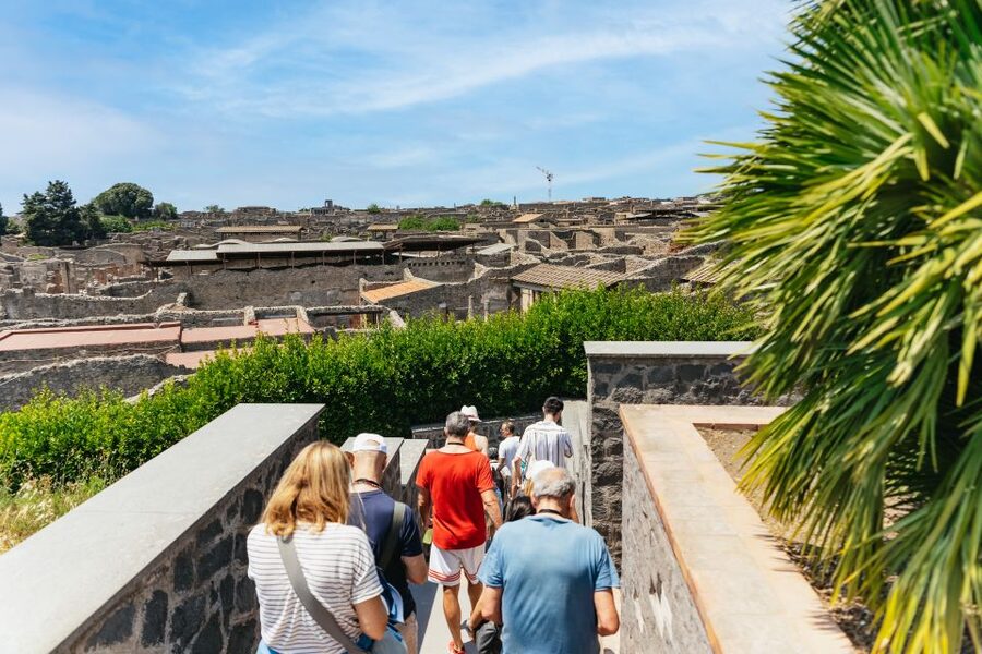 From Naples: Pompeii Ruins & Mount Vesuvius Day Tour - What guide style adds to the Pompeii experience