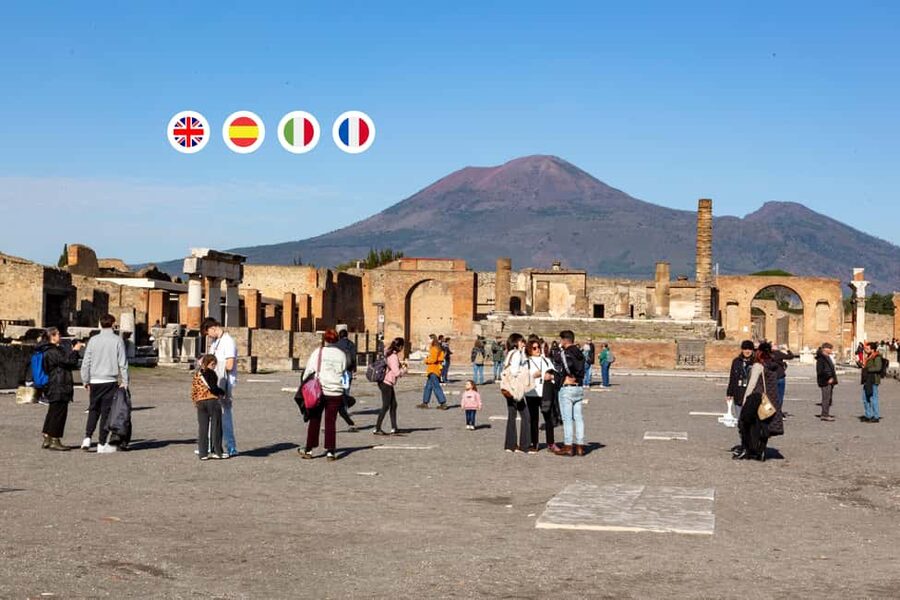 From Naples: Pompeii Skip-the-Line Entry Ticket and Tour - Skip-the-Line Entry, Then Getting Your Bearings Fast