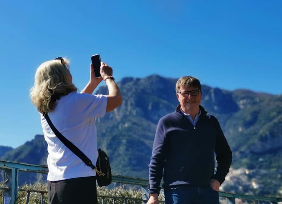 From Naples/Salerno: Group Tour to Positano, Amalfi, Ravello - The driver-host experience: commentary, limoncello, and that extra care